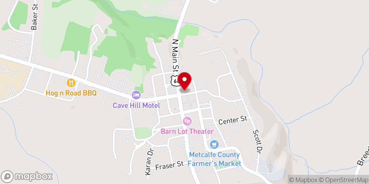 Map showing location of Edmonton Metcalfe County Chamber
