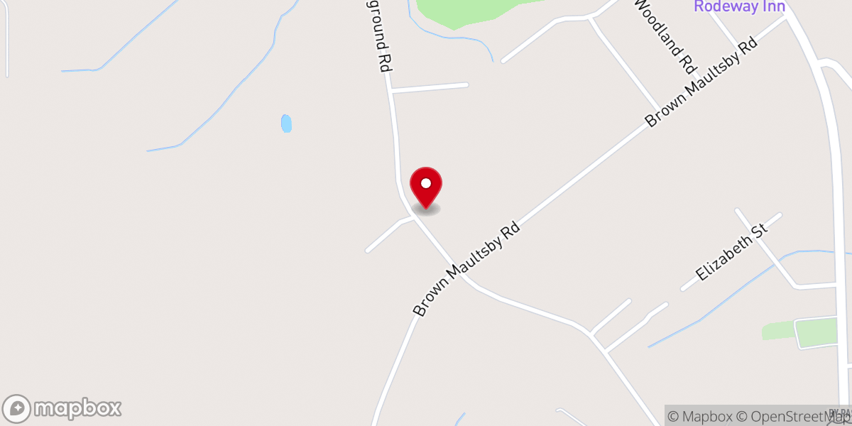 Map showing location of Pittmans Chapel