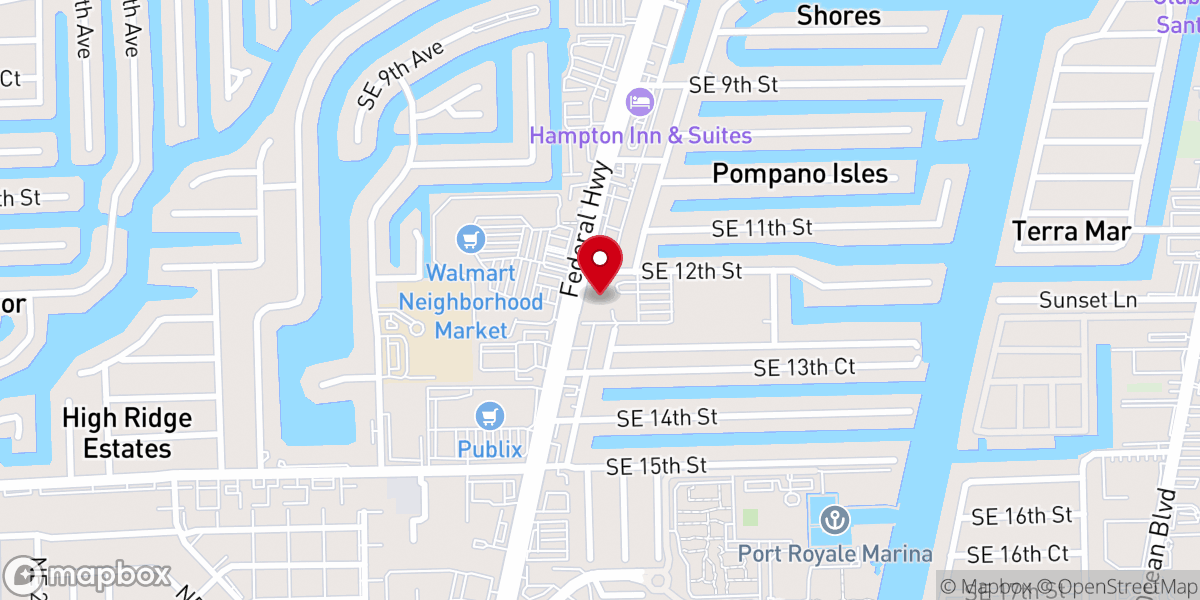 Map showing location of St. Coleman Italian Festival