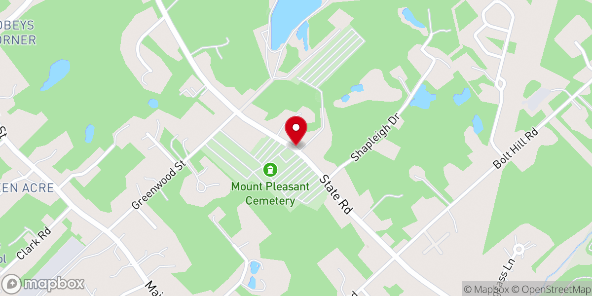 Map showing location of Seacoast Baptist Church
