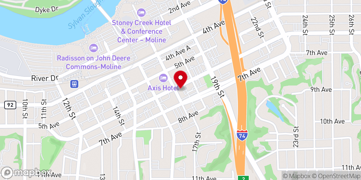 Map showing location of Christian Community Fellowship