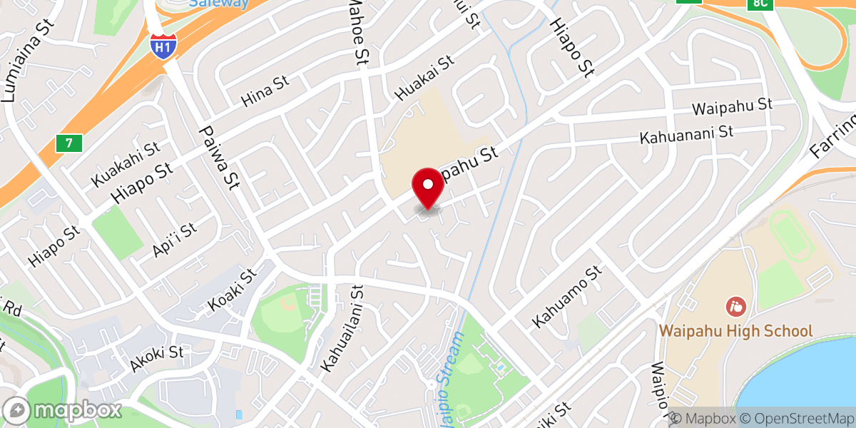 Map showing location of Bethel Church