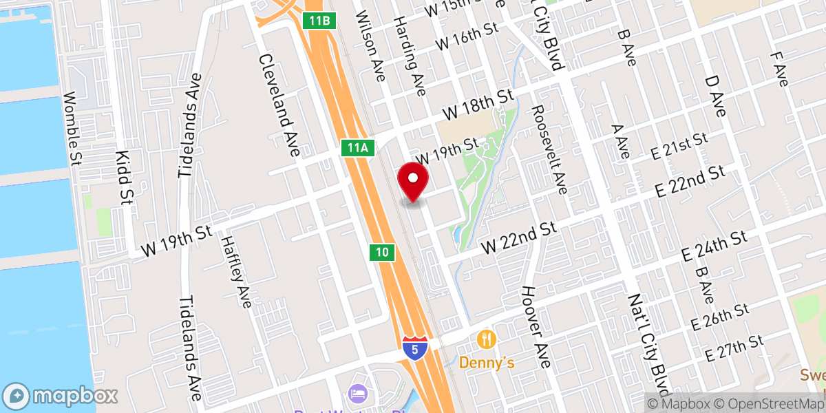 Map showing location of Missionary Church of God