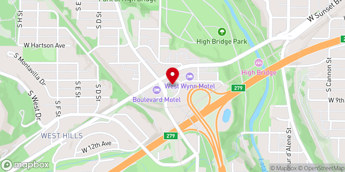 Map showing location of Restoration Church