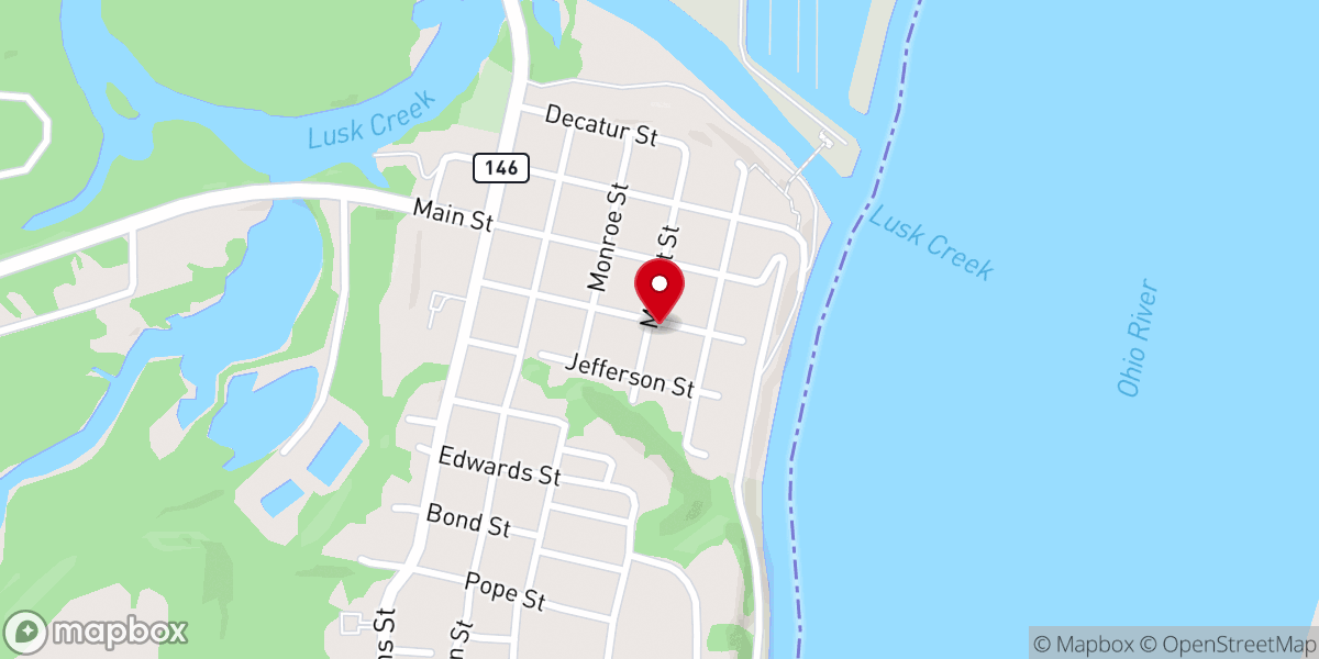 Map showing location of Pope County General Assistance