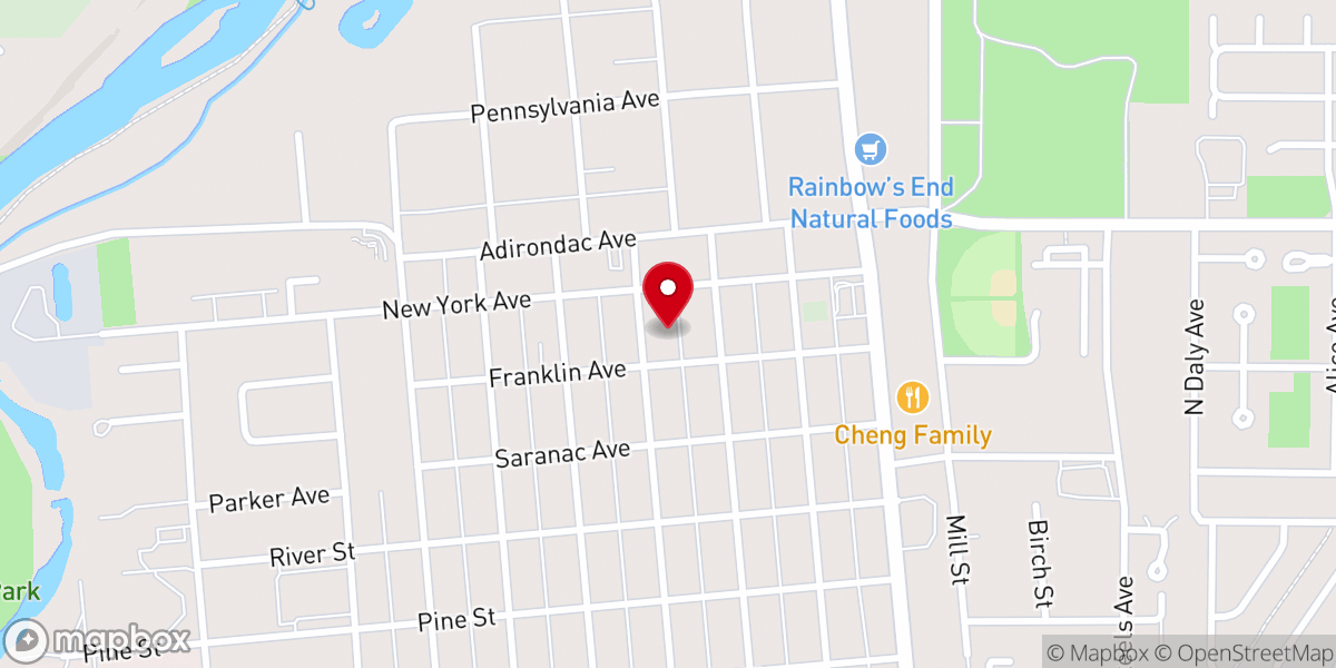 Map showing location of Bitterroot Valley Calvary Chapel - Food Distribution Center