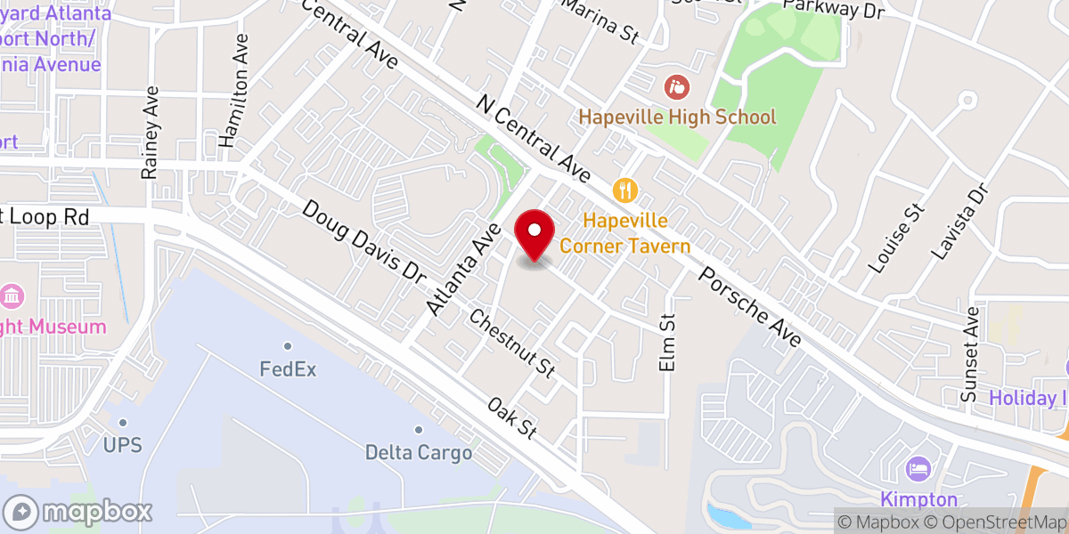 Map showing location of Silver Lining Outreach Ministries Inc