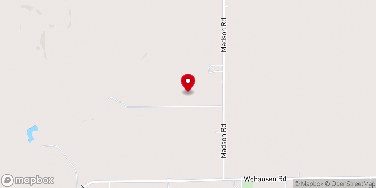 Map showing location of Trinity Lutheran Church