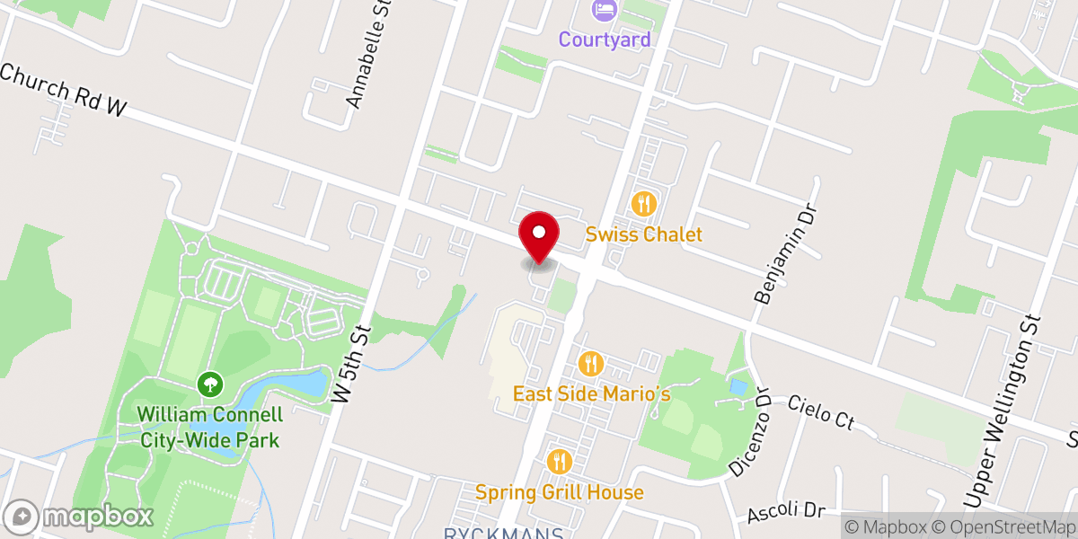 Map showing location of Malayalee Christian Assembly
