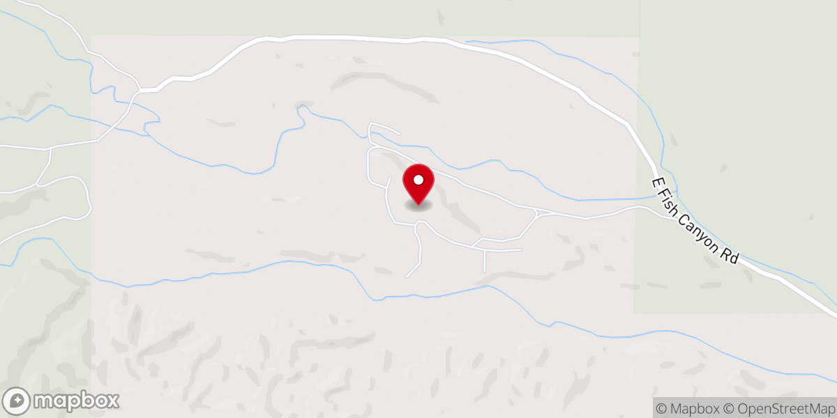 Map showing location of Santa Rita Abbey