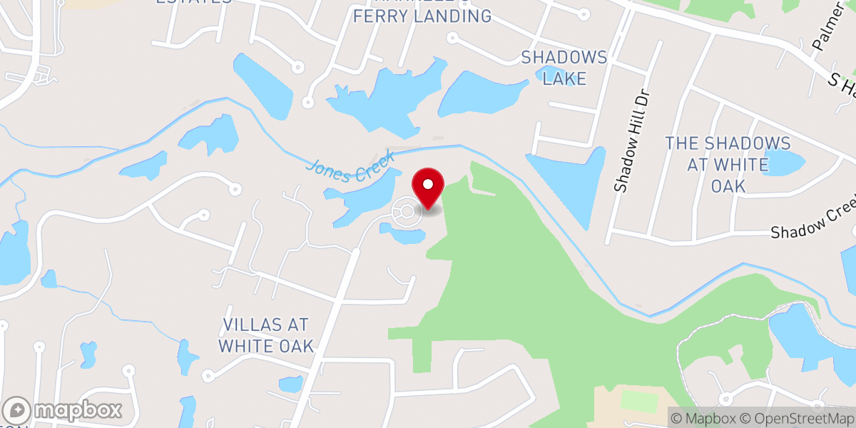 Map showing location of Cypress Springs Mercedarian Prayer Center