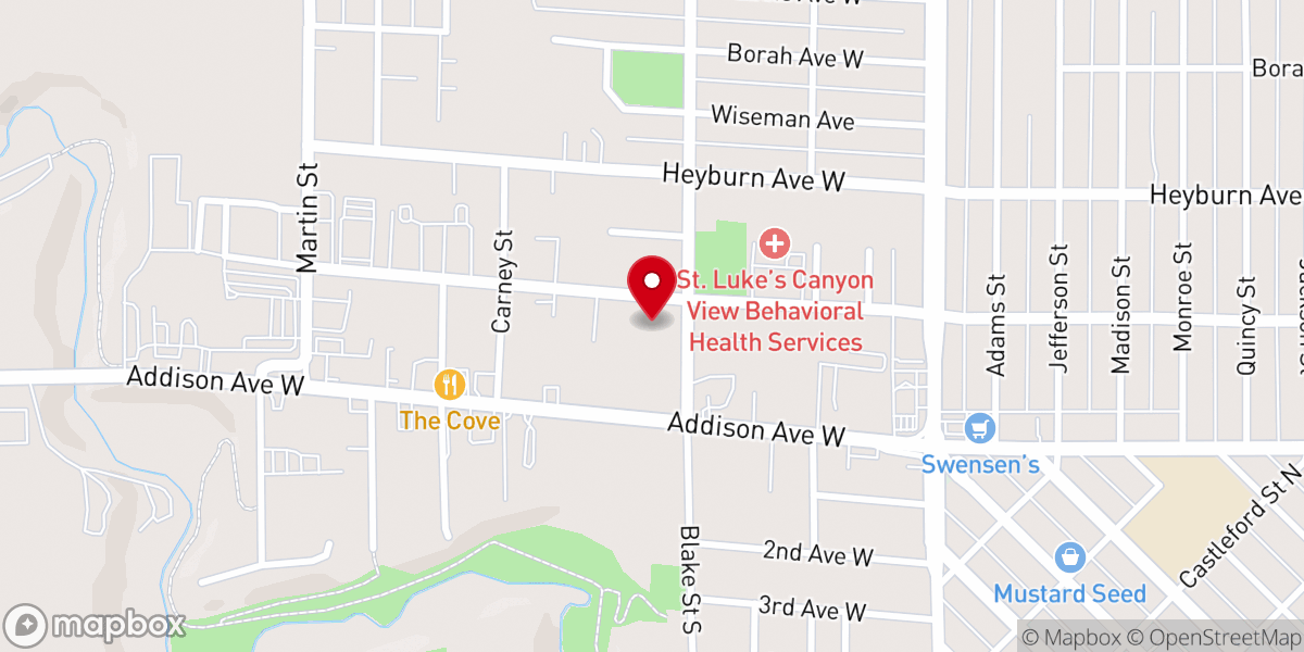Map showing location of Cornerstone Baptist Church
