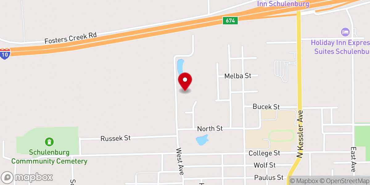Map showing location of St James MBC