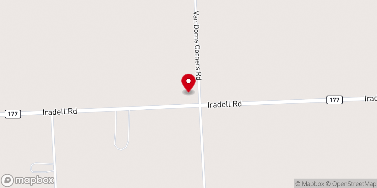 Map showing location of West Hill Community Church
