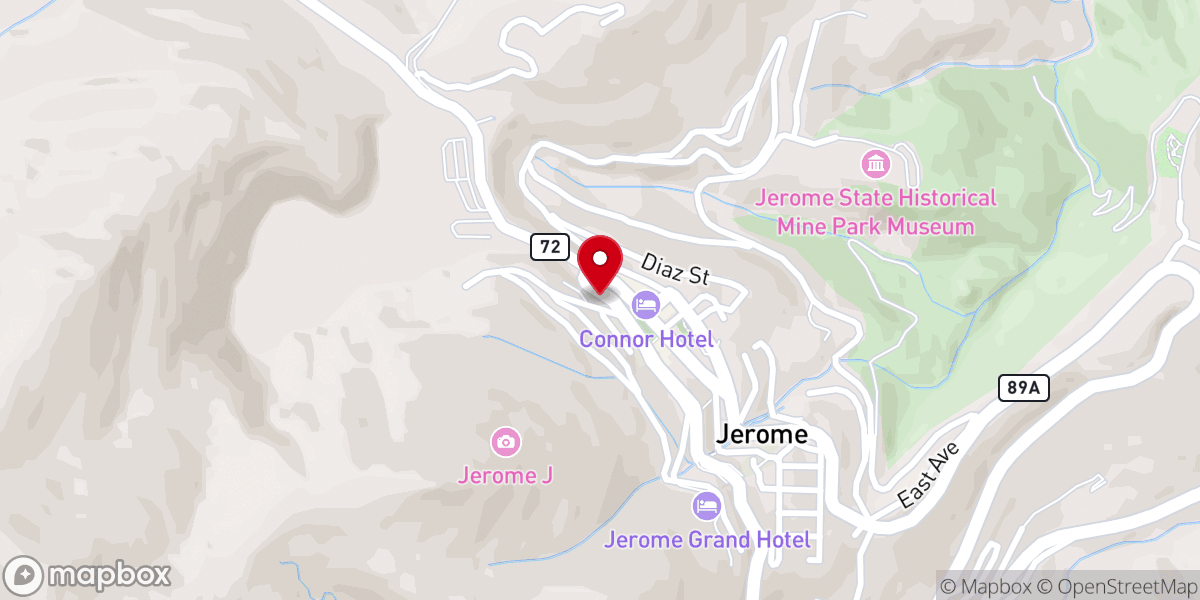 Map showing location of Holy Family Church