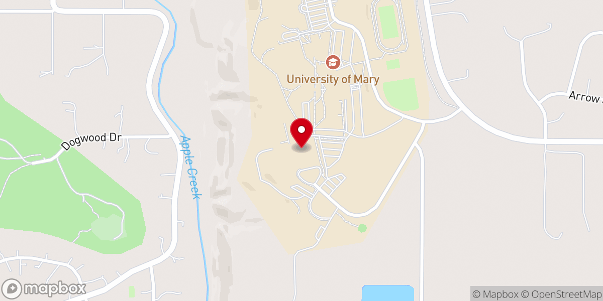 Map showing location of Our Lady of the Word Chapel