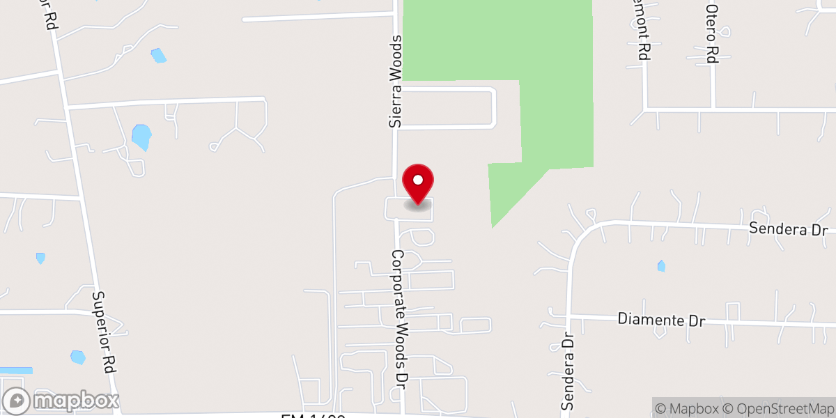 Map showing location of Gracepoint Fellowship Baptist Church