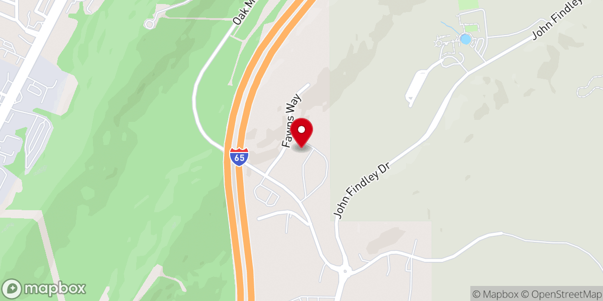 Map showing location of Pelham Hispanic Seventh-day Adventist Church