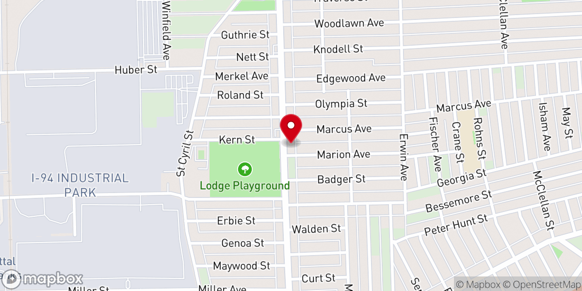Map showing location of New Living Truth Ministries