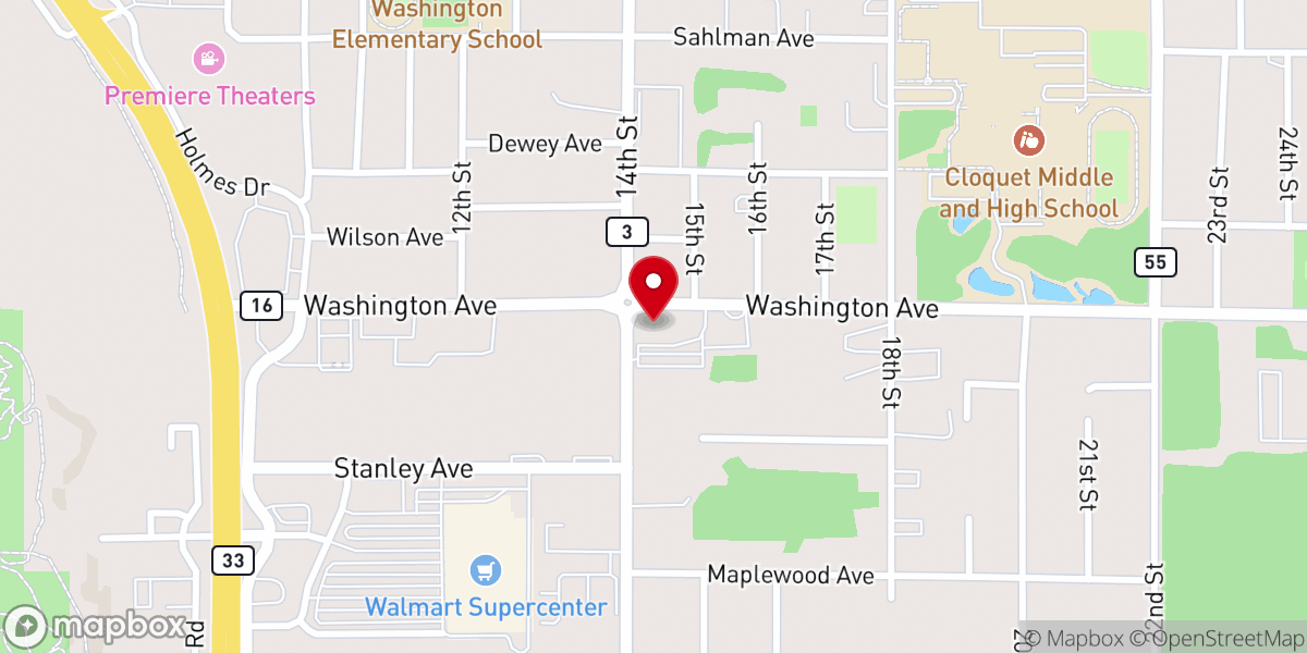 Map showing location of Journey Christian Church