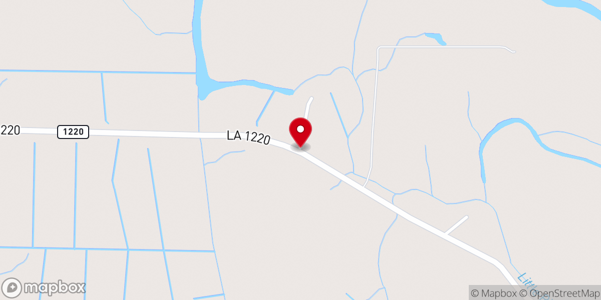 Map showing location of New Nazarene Baptist Church