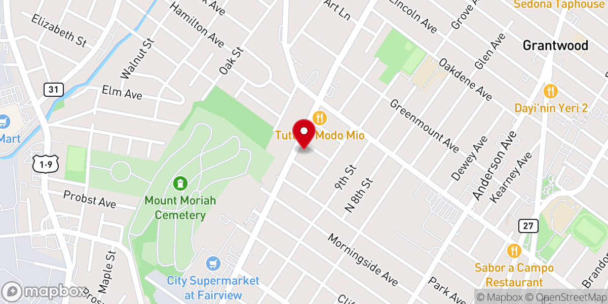 Map showing location of Crosspoint CJCB