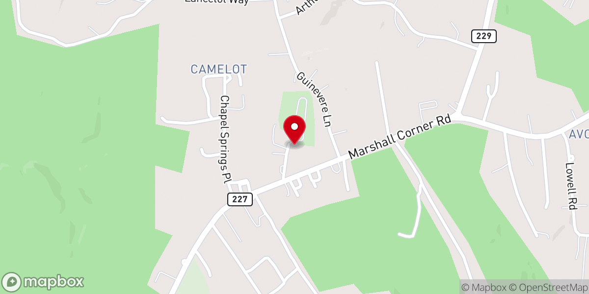 Map showing location of St Joseph's Rectory