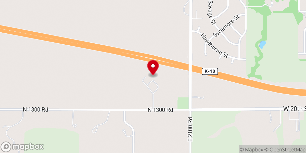 Map showing location of Parkwood Day School at Eudora United Methodist Church
