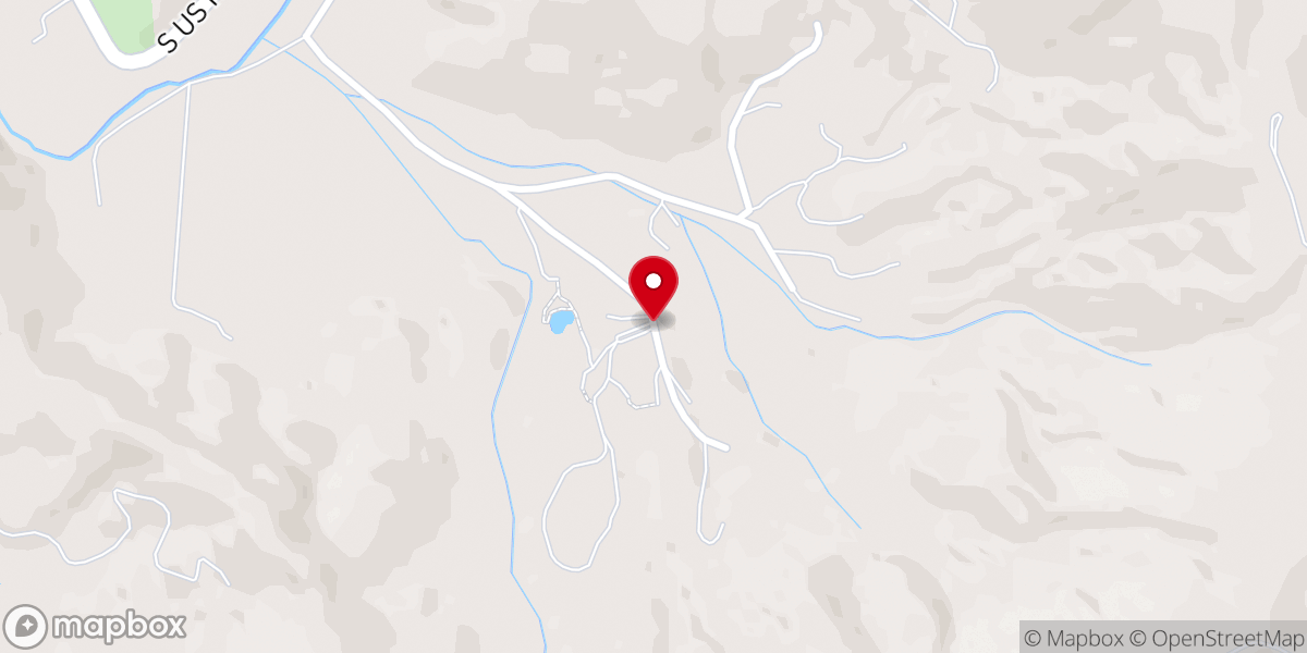 Map showing location of Church Trip