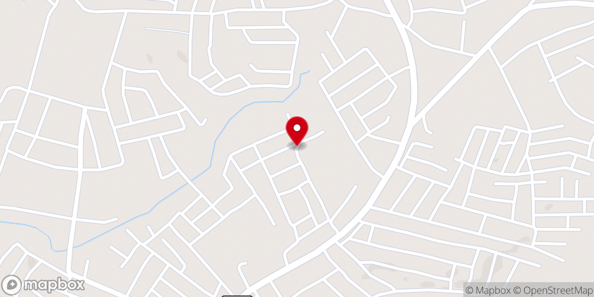 Map showing location of St philips Anglican church