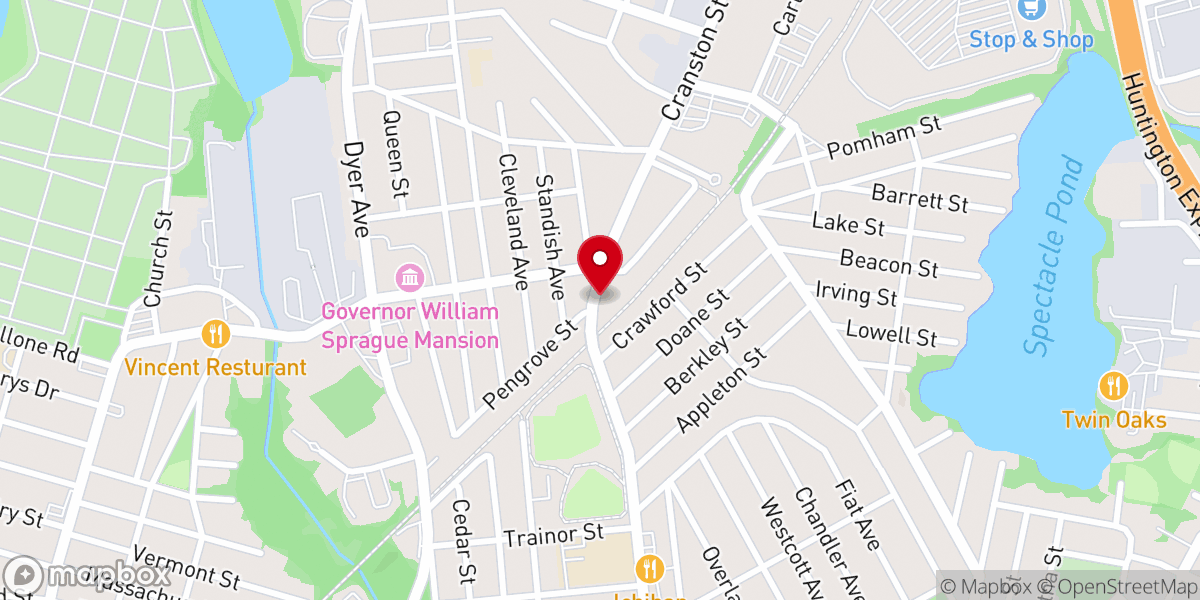 Map showing location of Unity Chapel Ministry