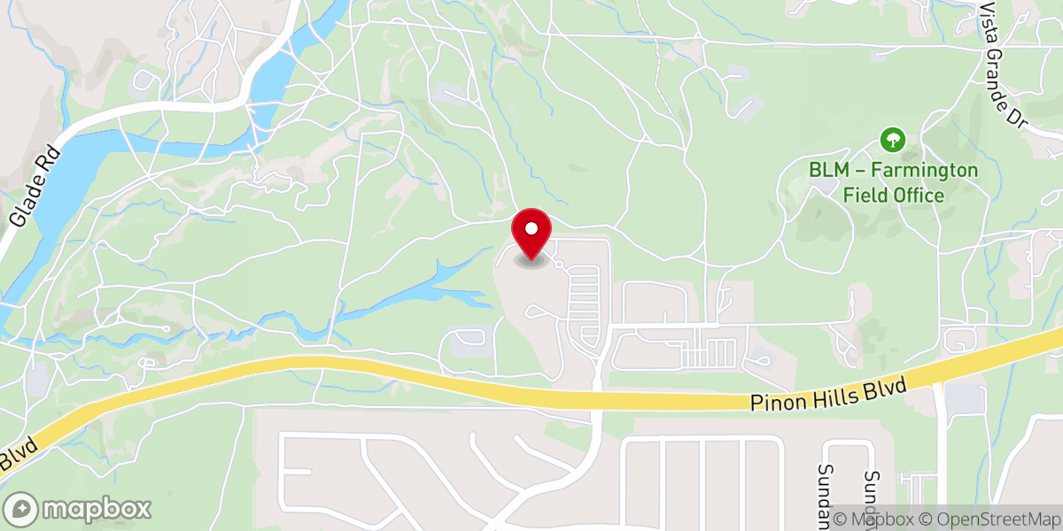 Map showing location of Hills Church