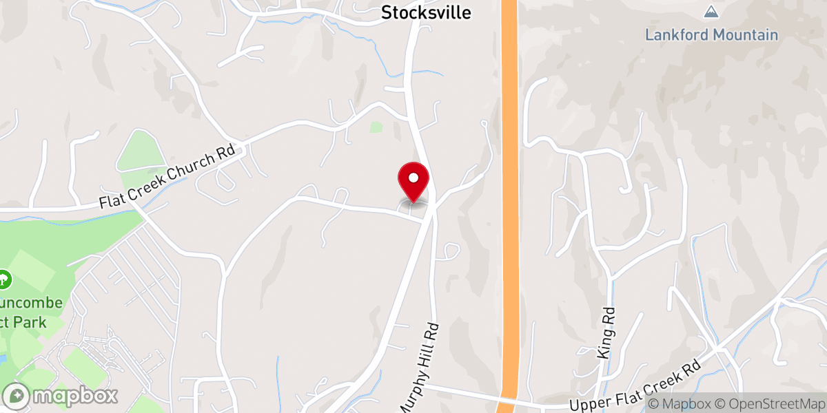 Map showing location of Salem United Methodist Church