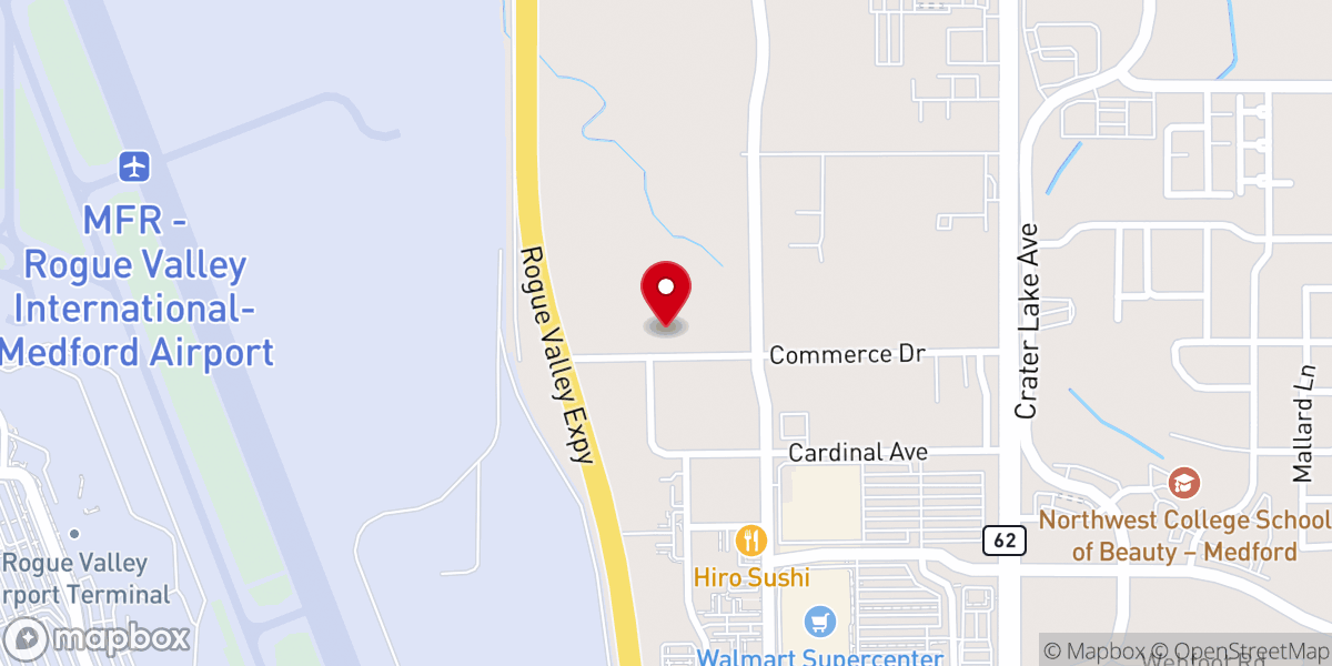 Map showing location of Calvary Church