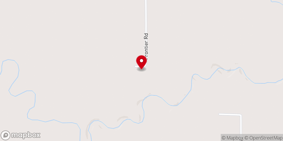 Map showing location of Mt Olive Baptist Church