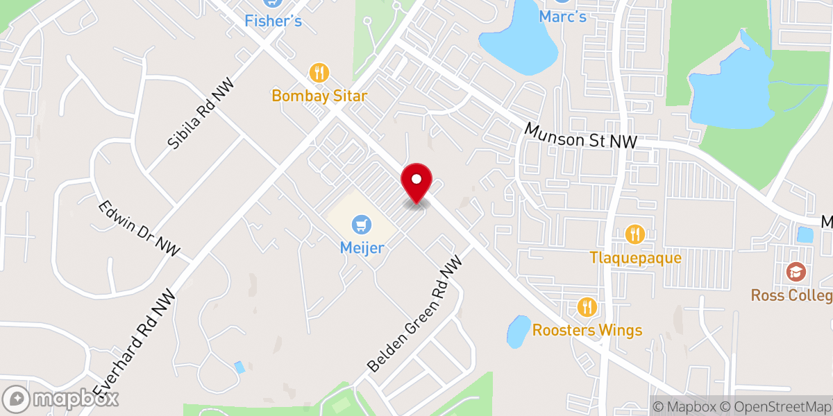 Map showing location of St Raphael Center Inc