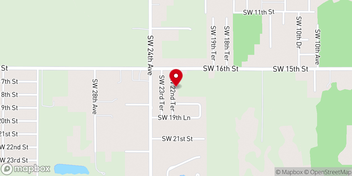 Map showing location of DC Church Inc