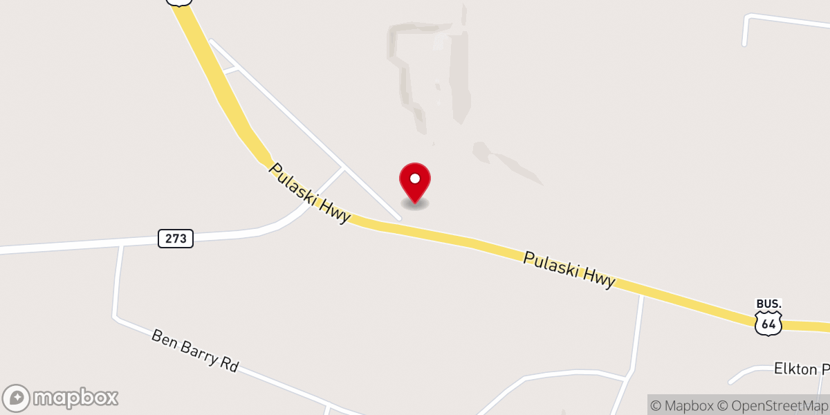 Map showing location of Full gospel fellowship church