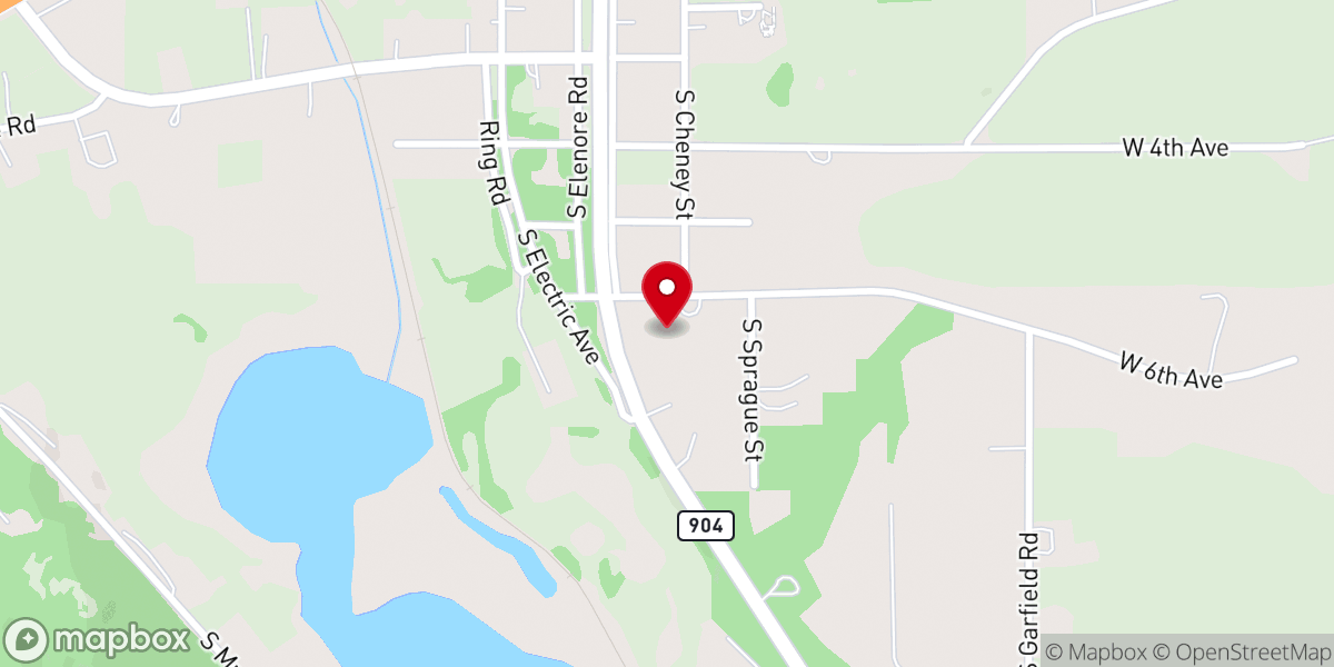 Map showing location of West Plain Christian Fellowship