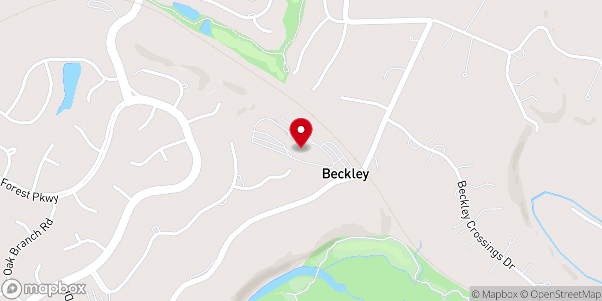 Map showing location of St. Patrick Catholic Church