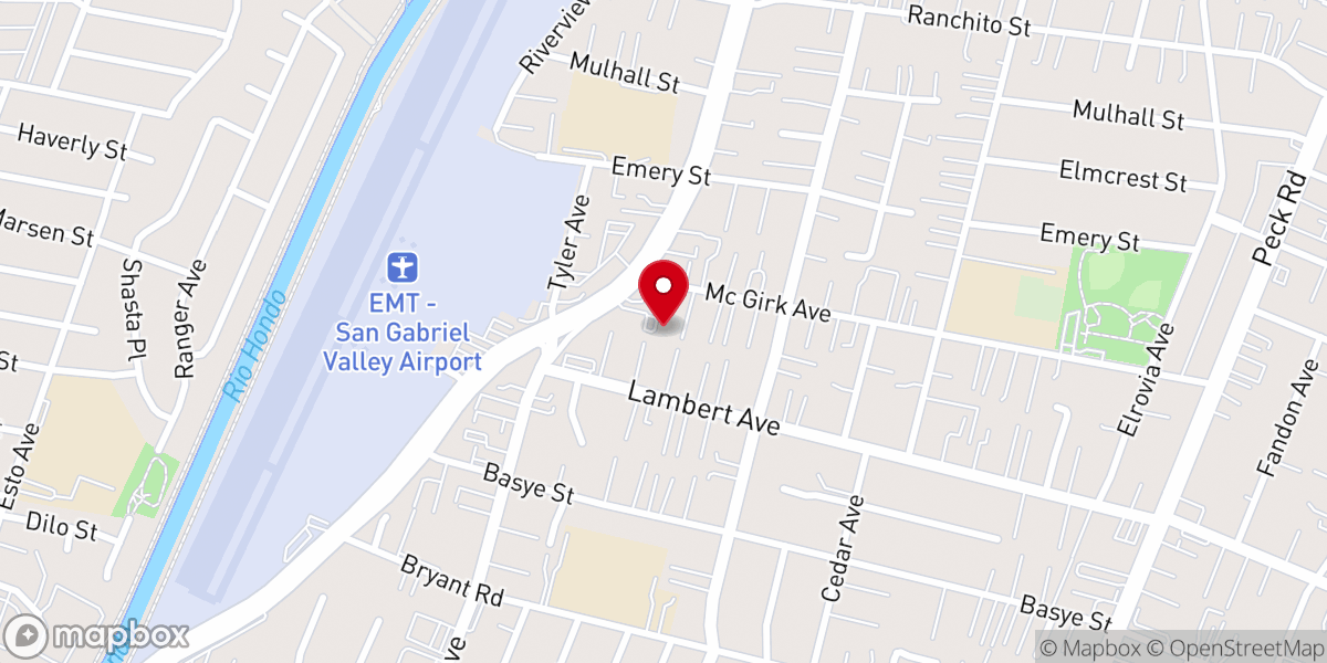 Map showing location of Our Saviour Center