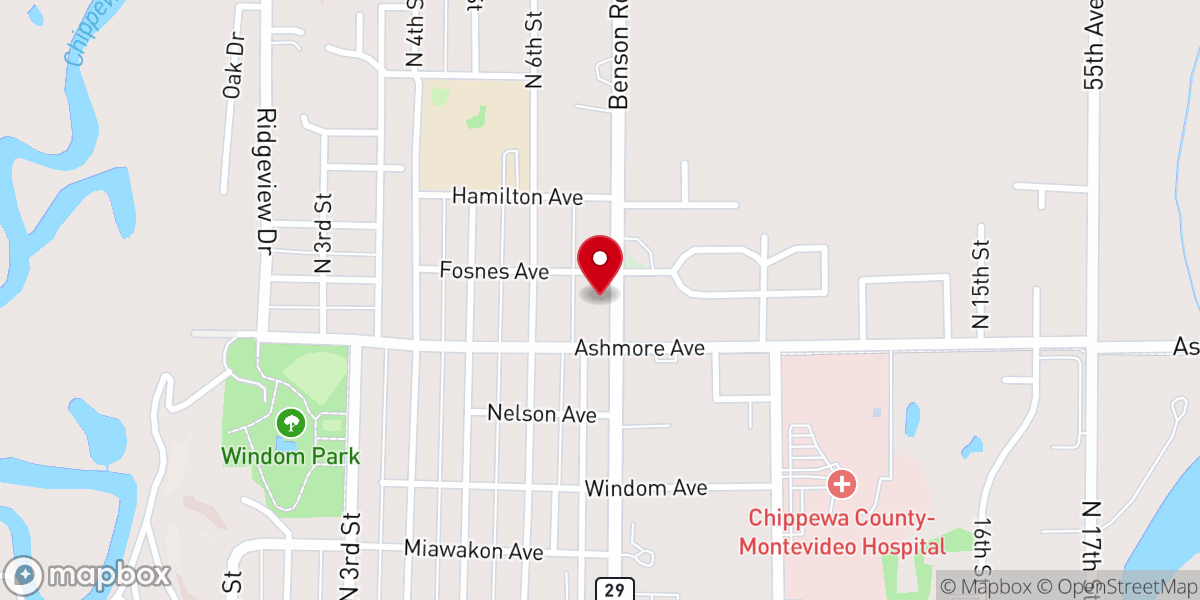 Map showing location of The Refuge Church