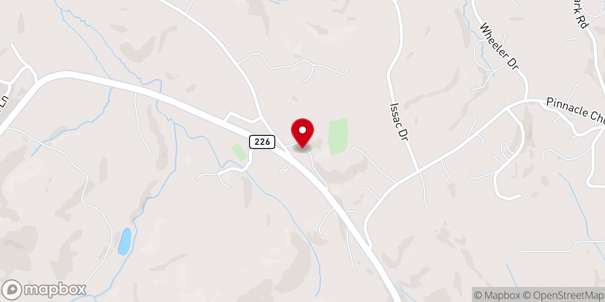 Map showing location of Victory Temple Full Gospel Church