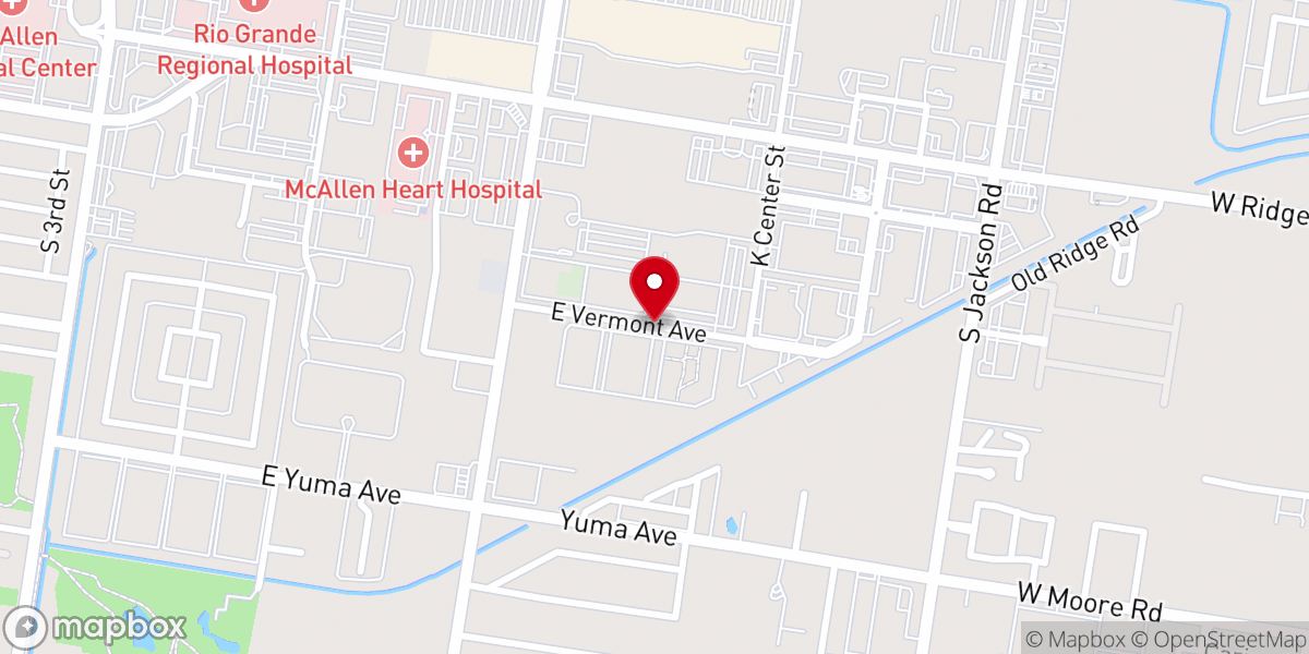 Map showing location of Iglesia Jesucristo Sana & Salva Inc