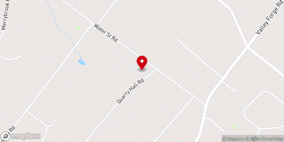 Map showing location of Abide Church of Worcester