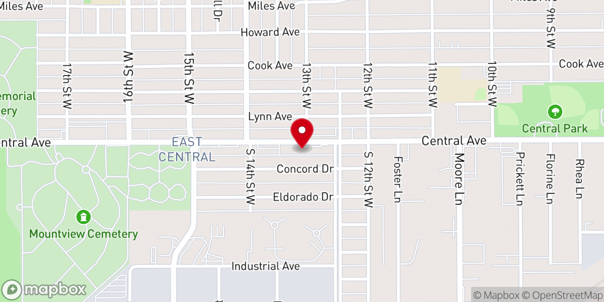 Map showing location of Everlasting Covenant Congregation
