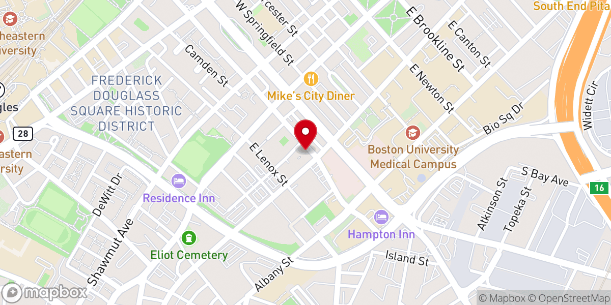 Map showing location of Lady Nike Ministries
