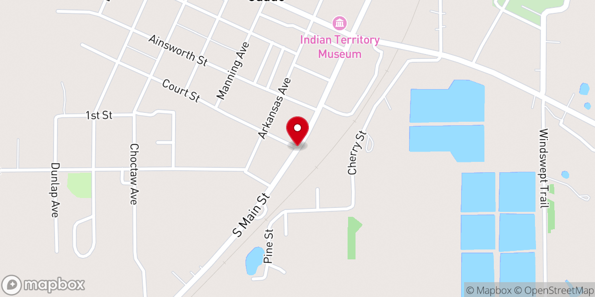 Map showing location of Refuge Church International