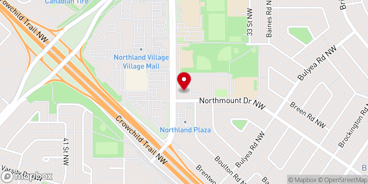 Map showing location of St. Luke's Catholic Church