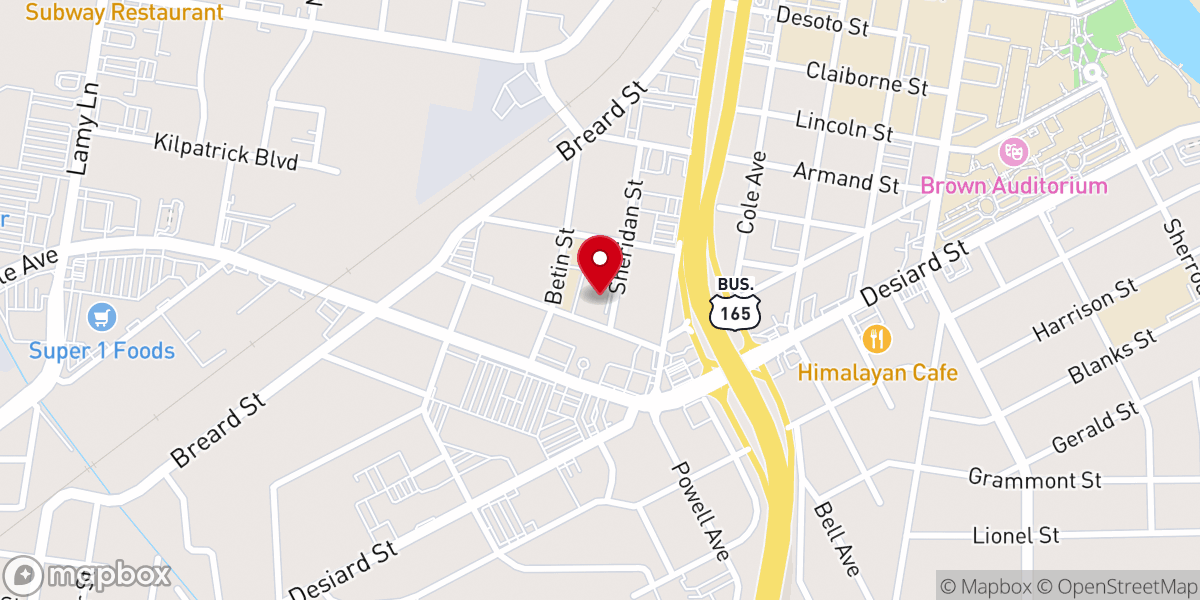 Map showing location of Our Lady of Fatima Church